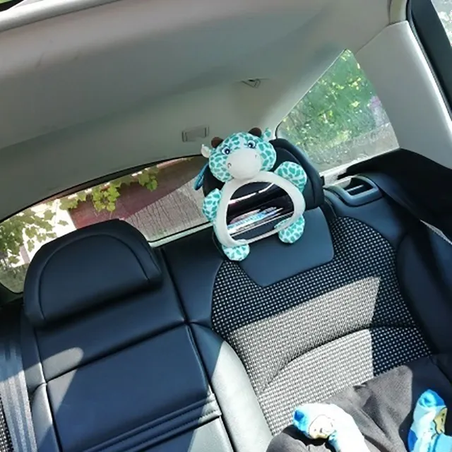 Cute car mirror for car seat