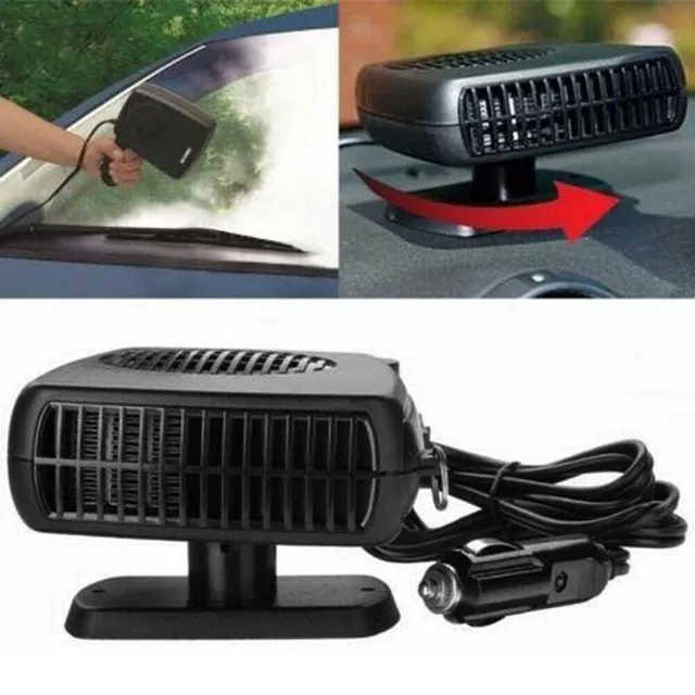 Automatic rectangular 12V 150W car heater, defroster 2in1