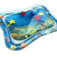 Children's playing water mat with motif sea world