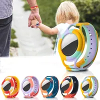 Baby silicone wristband for AirTag