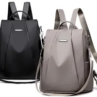 Luxury simple women's backpack - two variants
