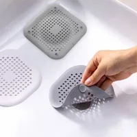 Silicone filter strainer for shower or sink