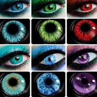 Colored cosplay lenses - 1 pair
