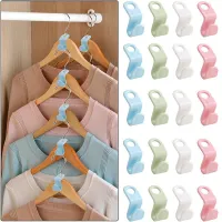 Hanging hooks for wardrobe organization - 20 pcs