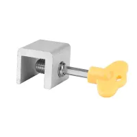 Adjustable safety lock for windows and doors