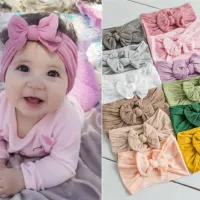 Baby bow headband for girls - fashionable hair supplement