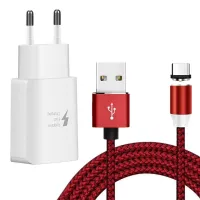 Dual USB Network Adapter with USB-C Magnetic Cable