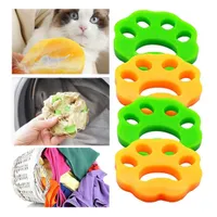 Silicone Sticker Clothes Dust Remover Sticky Pet Hair Machine Washable Reversible Dog Hair Removal Laundry Lint Catcher