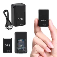 GPS mini tracker GF-07 with magnetic holder, SIM card and real-time tracking
