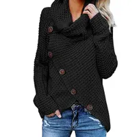 Women's warm knitted sweater