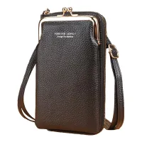 Elegant mini handbag with wallet and pocket
