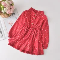 Beautiful baby dress with collar