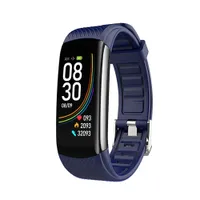 C6T Body temperature monitoring Sports watch Blood pressure Heart rate Sleep Exercise Crochet meter Bluetooth Smart bracelet