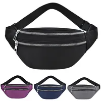 Women's fashion kidney bag with a simple look and double fastening