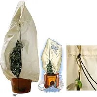 Protective garden bag for plants