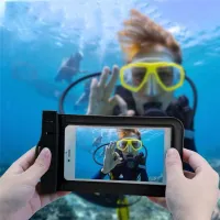 Sizmo waterproof transparent mobile phone case