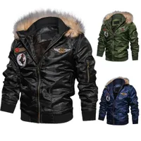 Men's winter jacket with fur coat Nick