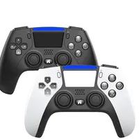 Wireless Bluetooth gaming controller with dual vibration
