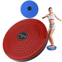 Rotary fitness plate to tighten the waist