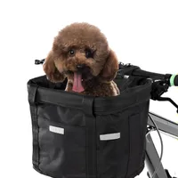 Waterproof dog basket for bike