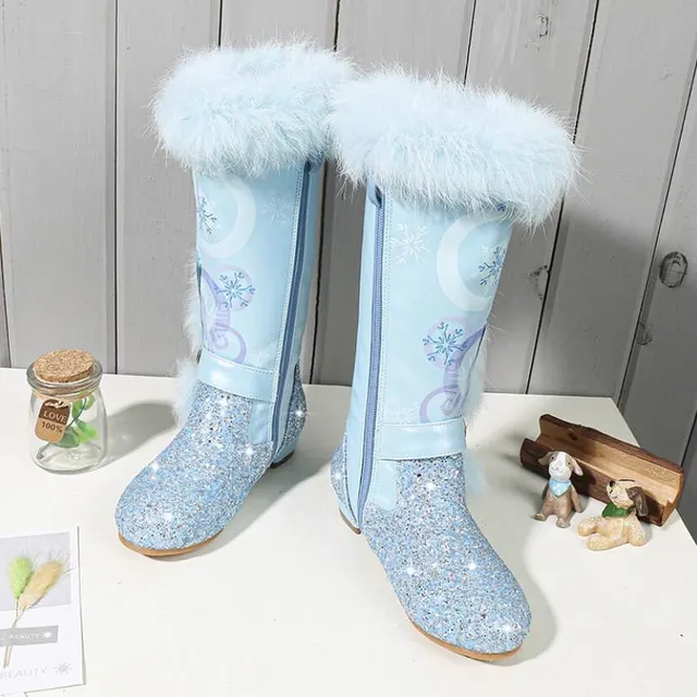 Princess Elsa boots · UZO