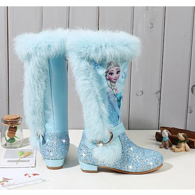 Princess Elsa boots · UZO