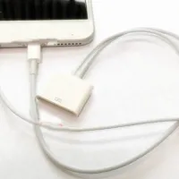 Adapter for Apple iPhone 30pin at Lightning / 3.5mm jack