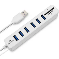 High speed USB HUB 2 in 1 SD card reader - 2 colors