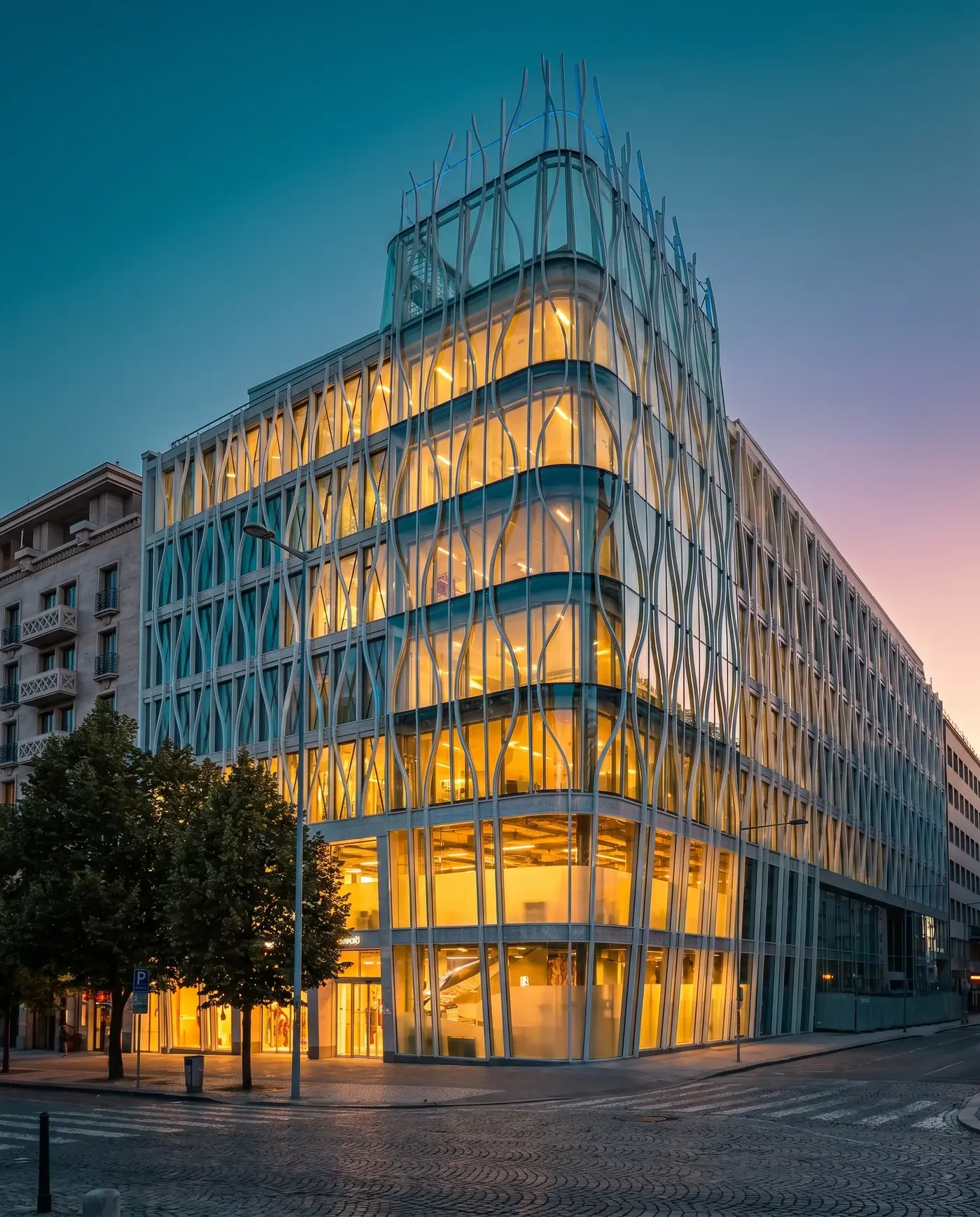 UZO office — The Flow Building, Wenceslas Square, Prague